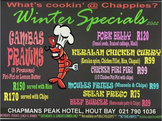 Chapmans Peak Restaurant