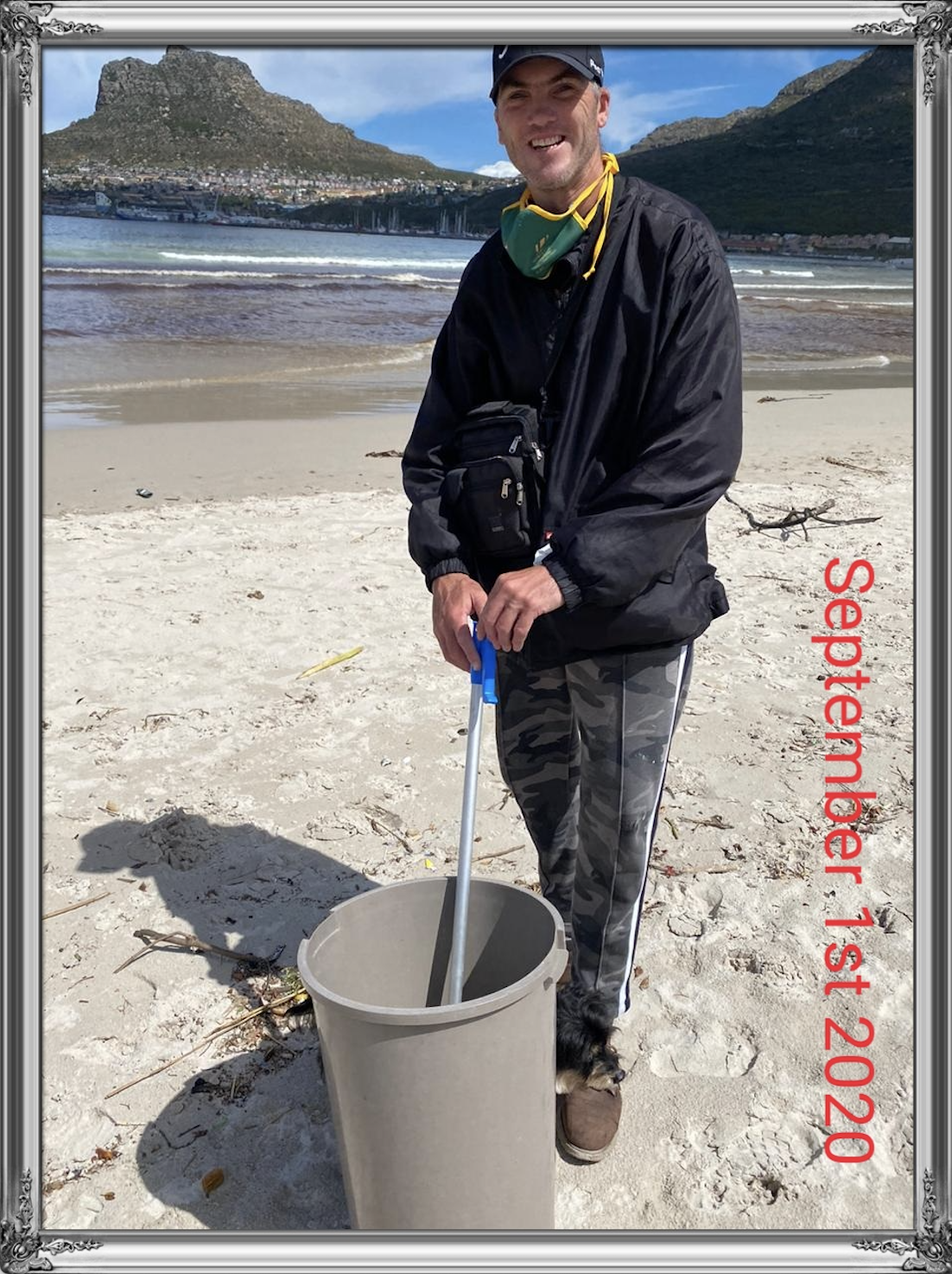 David Beckett Hout Bay Beach clean up Executive