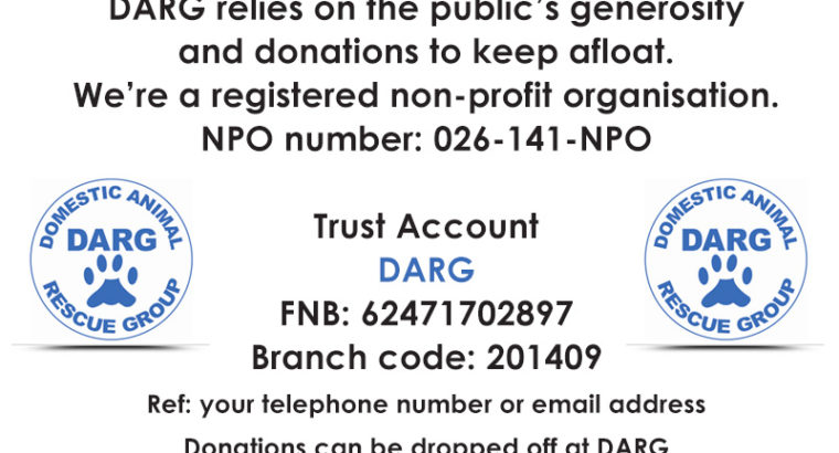 DARG – Domestic Animal Rescue Group