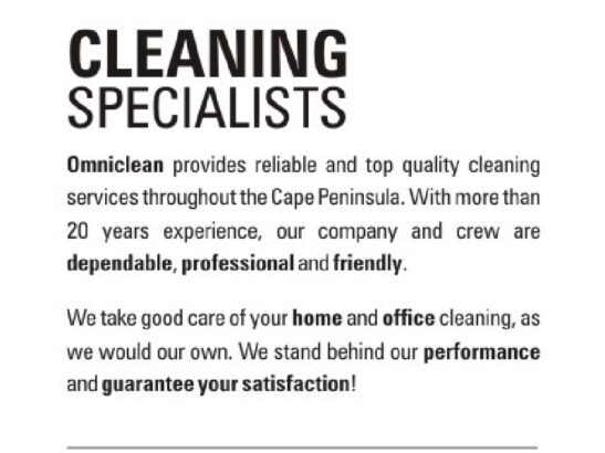 Omniclean