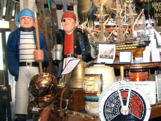 THE ANTIQUE SHIPWRECK SHOP