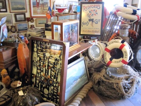 THE ANTIQUE SHIPWRECK SHOP